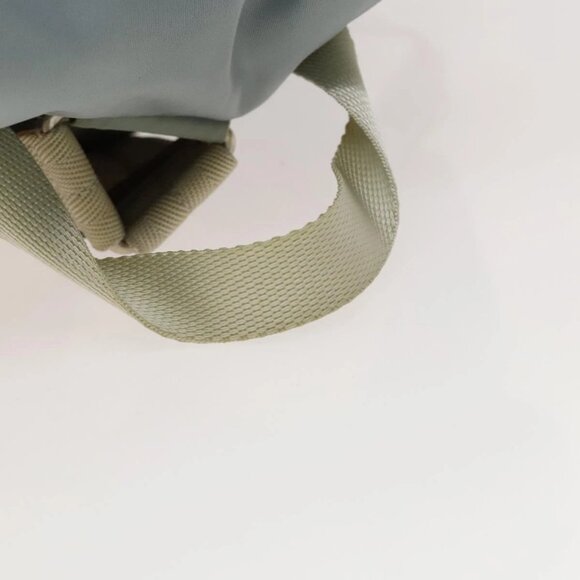 PRADA Backpack Nylon Light Blue Silver Auth - Picture 6 of 16